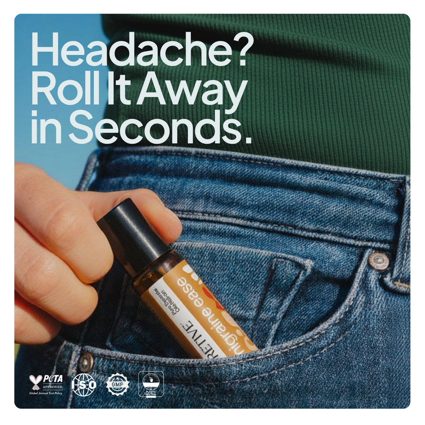 Migraine Ease Headache Roll On