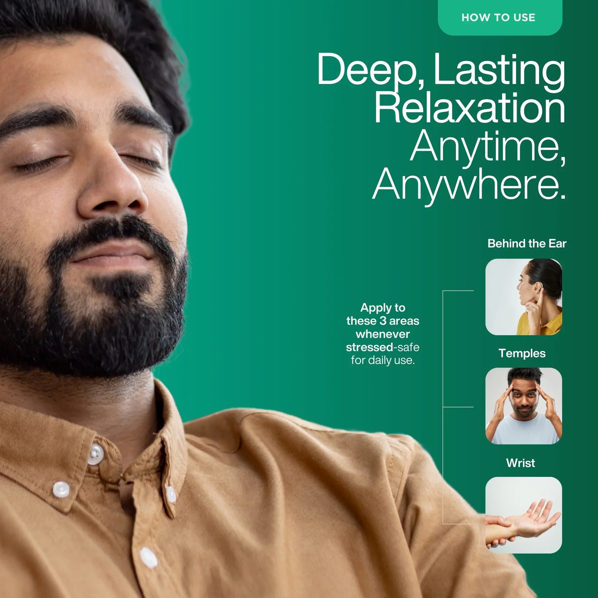 De-stress roll on - Puretive Botanics