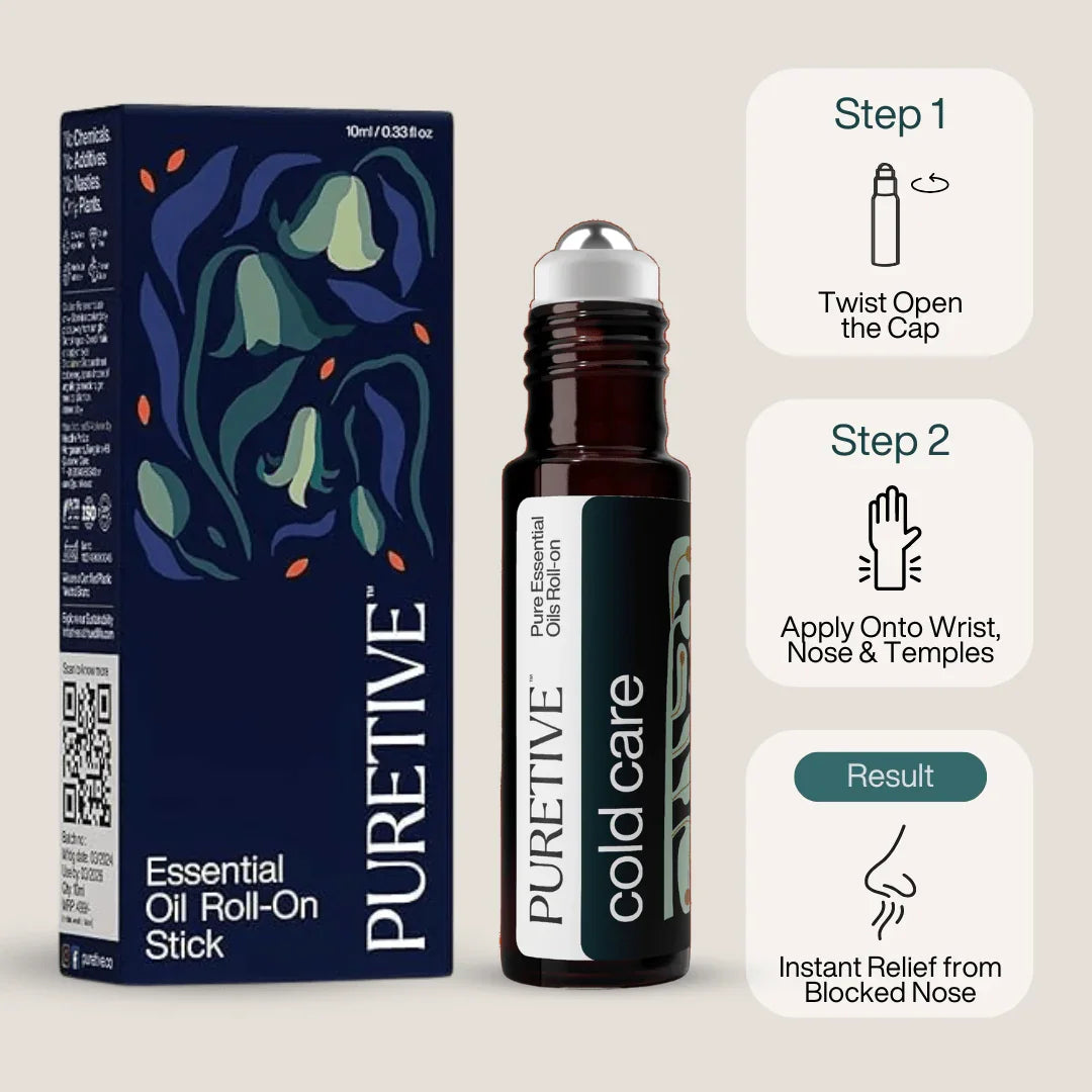 Cold Care Roll - On - Puretive Botanics