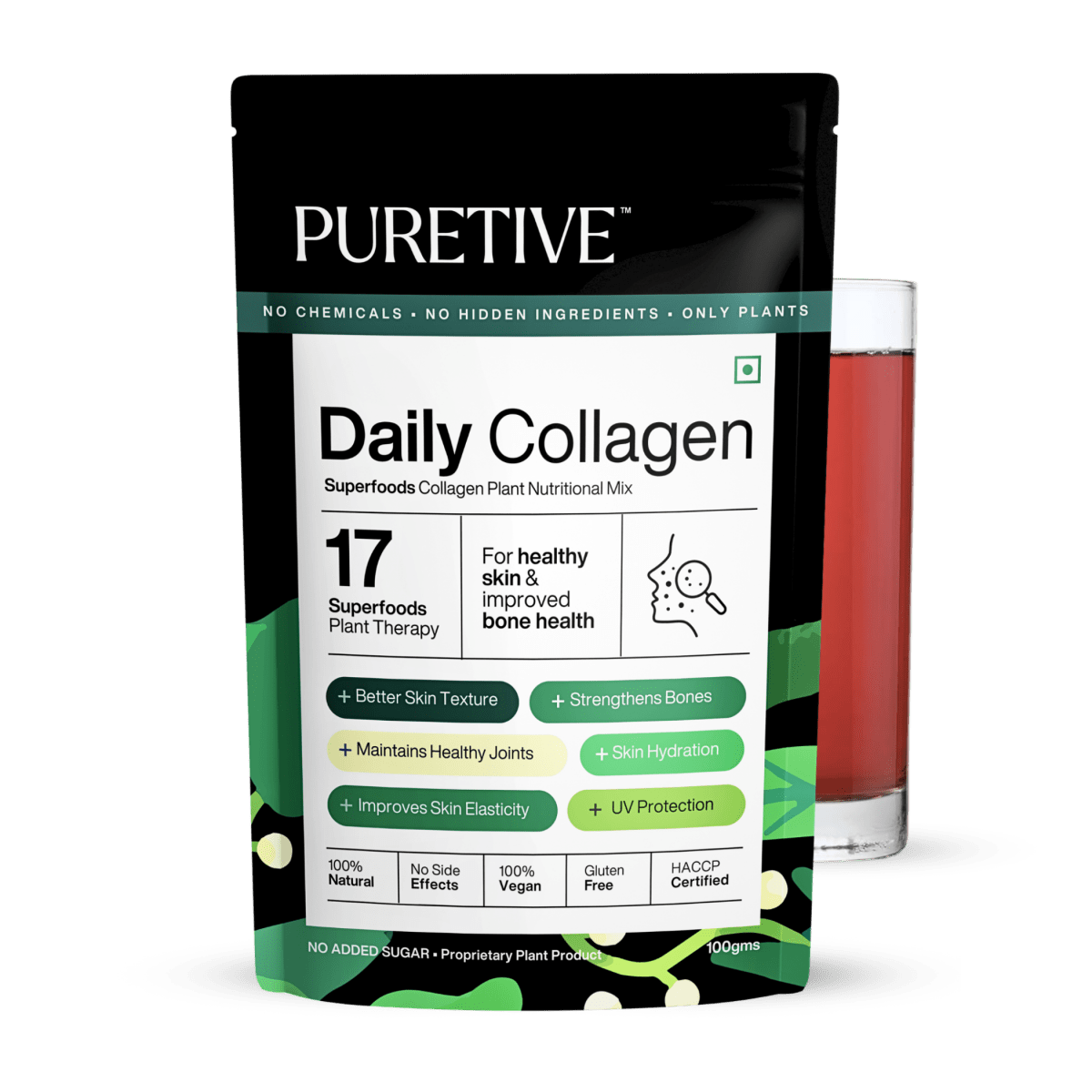 Daily Collagen Superfoods Mix - Puretive Botanics