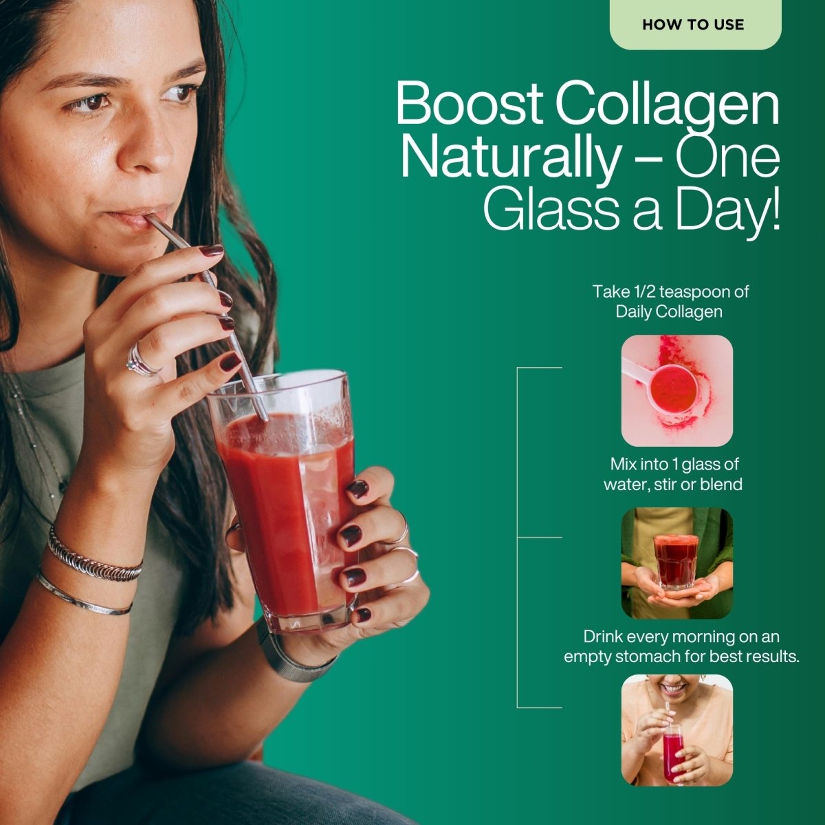Daily Collagen Superfoods Mix - Puretive Botanics