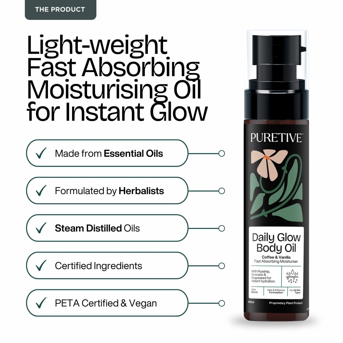 Daily Glow Body Oil - Puretive Botanics
