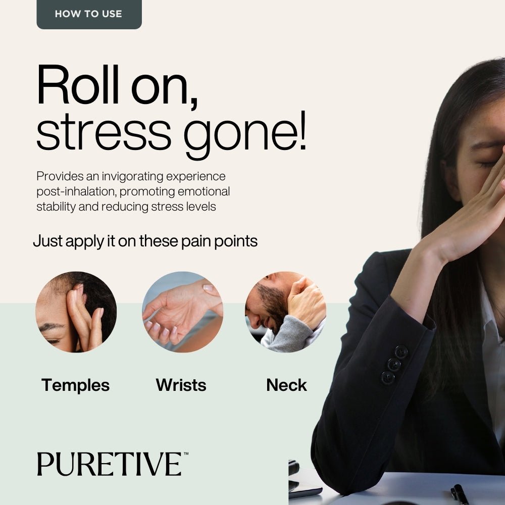 De - stress roll on - Puretive Botanics