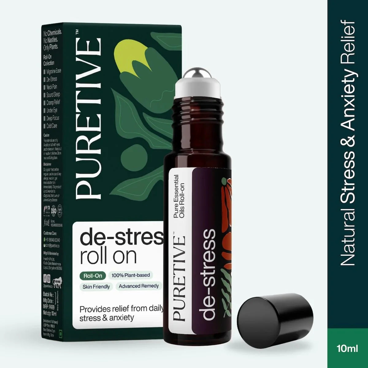 De - stress roll on - Puretive Botanics