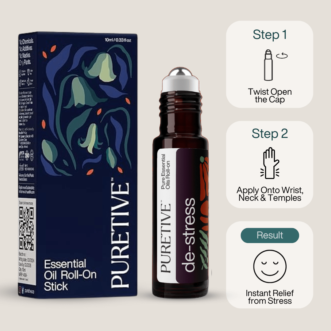 De - stress roll on - Puretive Botanics