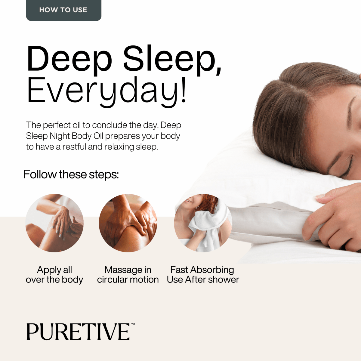 Deep Sleep Night Oil - Puretive Botanics