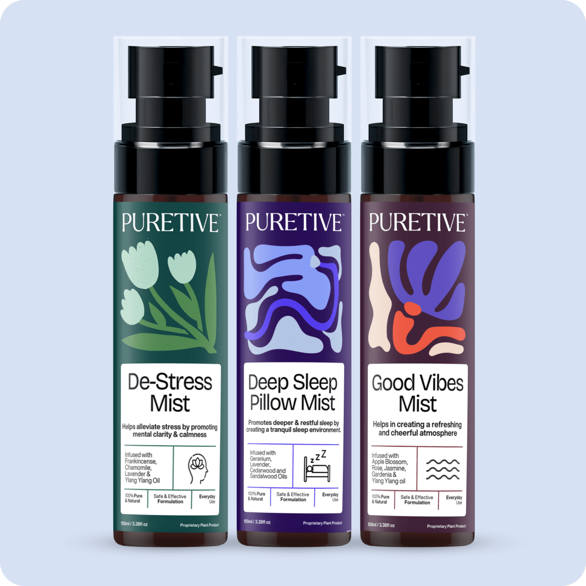 Mist Trio - Puretive Botanics