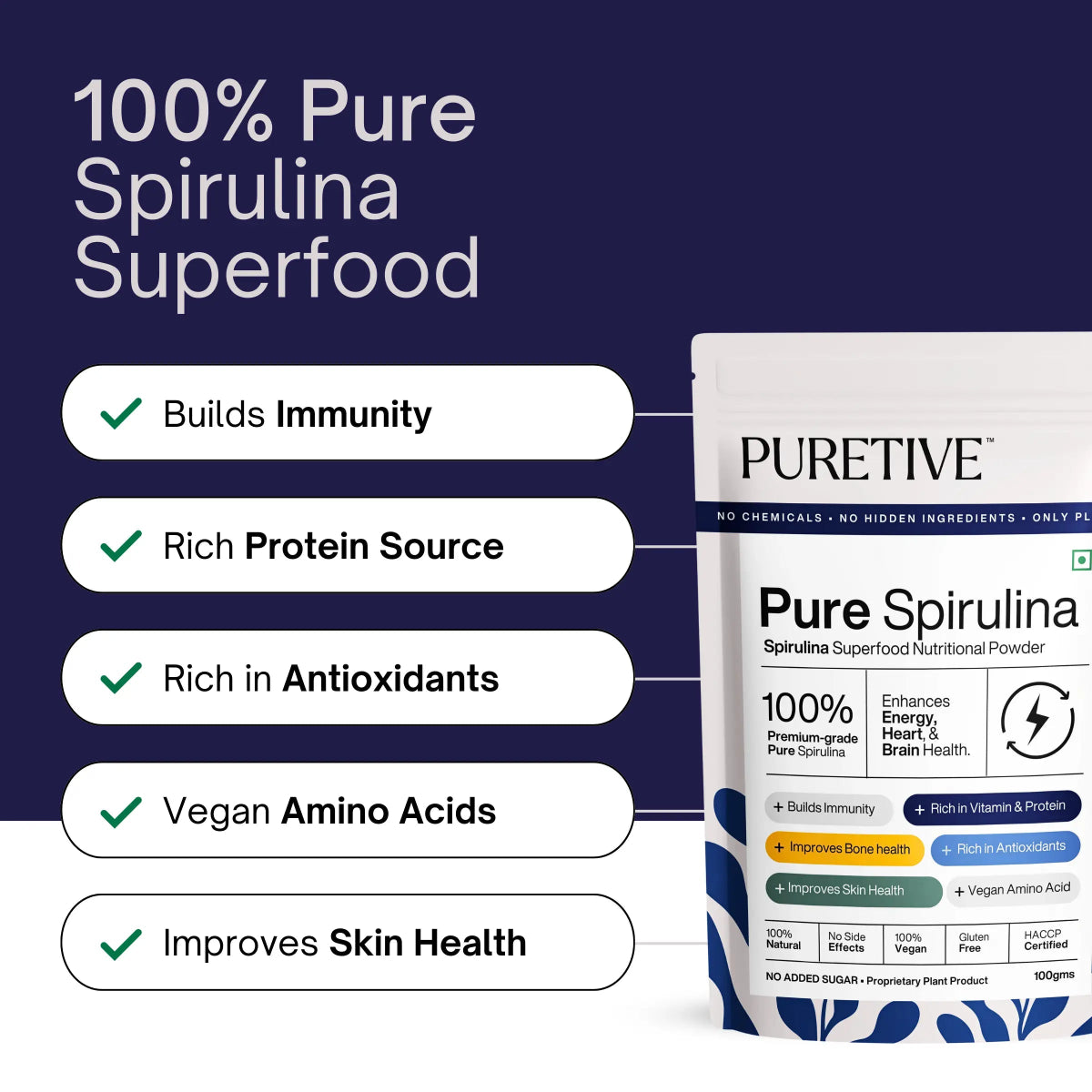 Pure Spirulina - Puretive Botanics