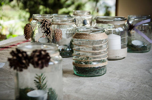 Don't know what to do with empty candle jars? 6 Ways to Upcycle Candle Jars