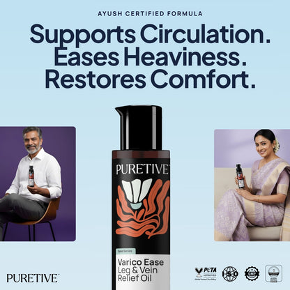 Varico Ease Leg & Vein Relief Oil