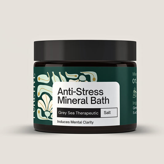 Anti-Stress Mineral Bath Salt - Stress Relief Therapeutic Bath Salt