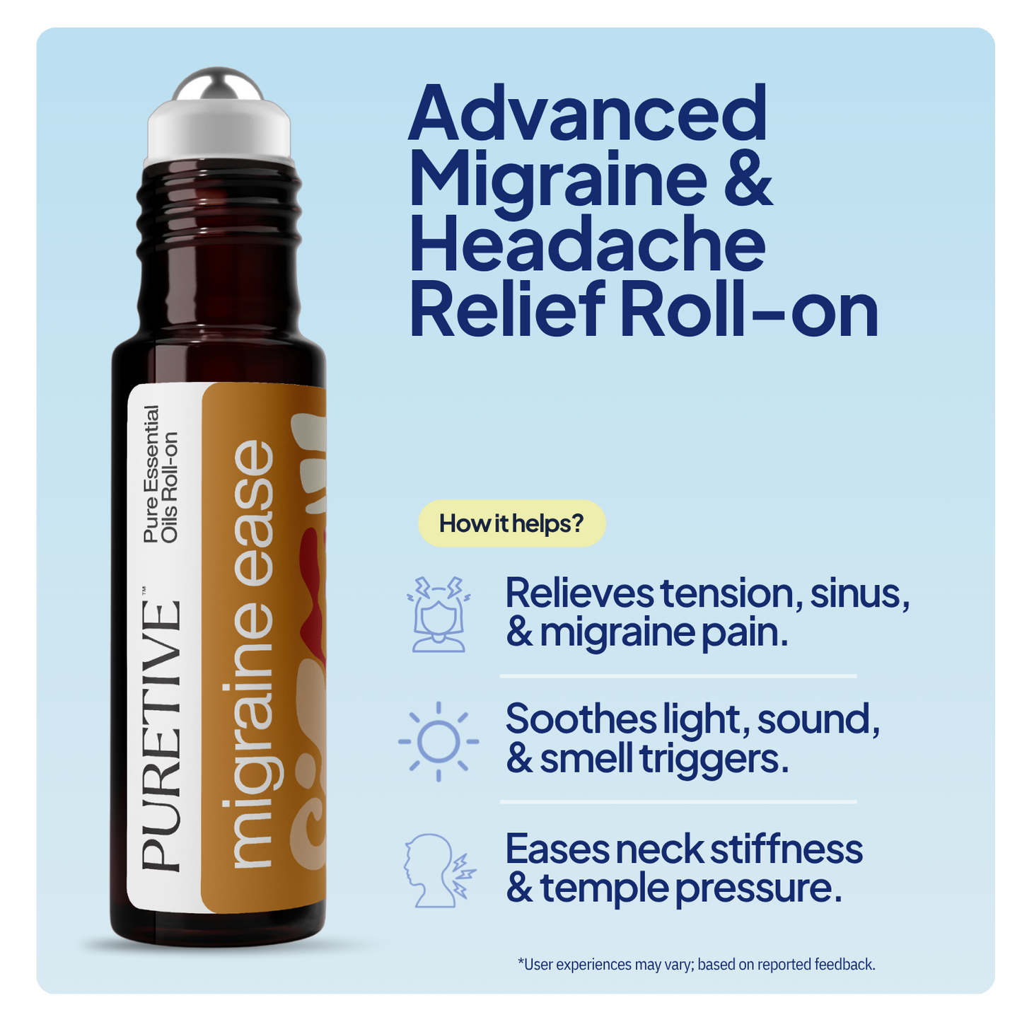 Migraine Ease Headache Roll On