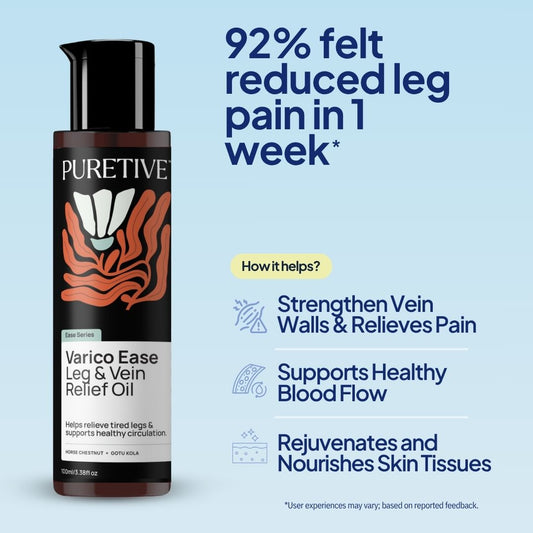 Varico Ease Leg & Vein Relief Oil