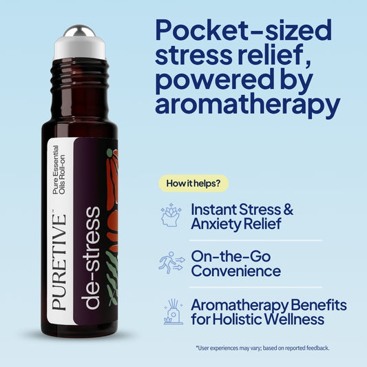 De-stress roll on