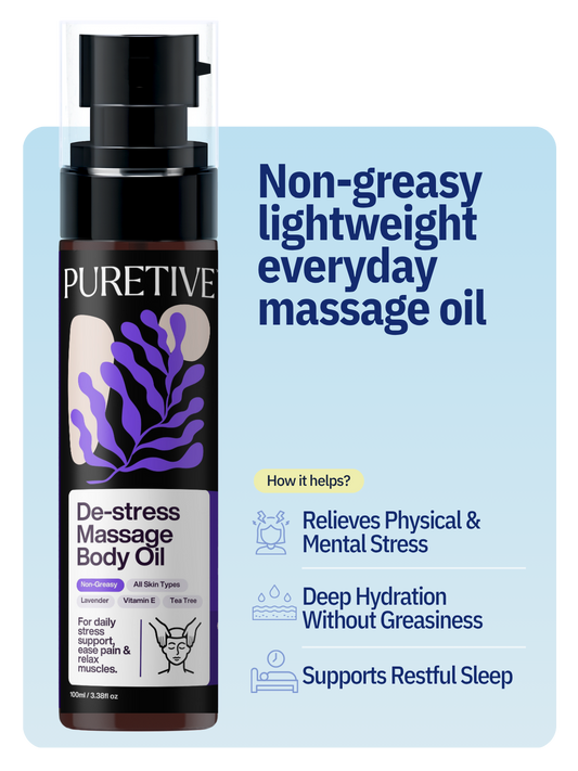 De-Stress Massage Oil