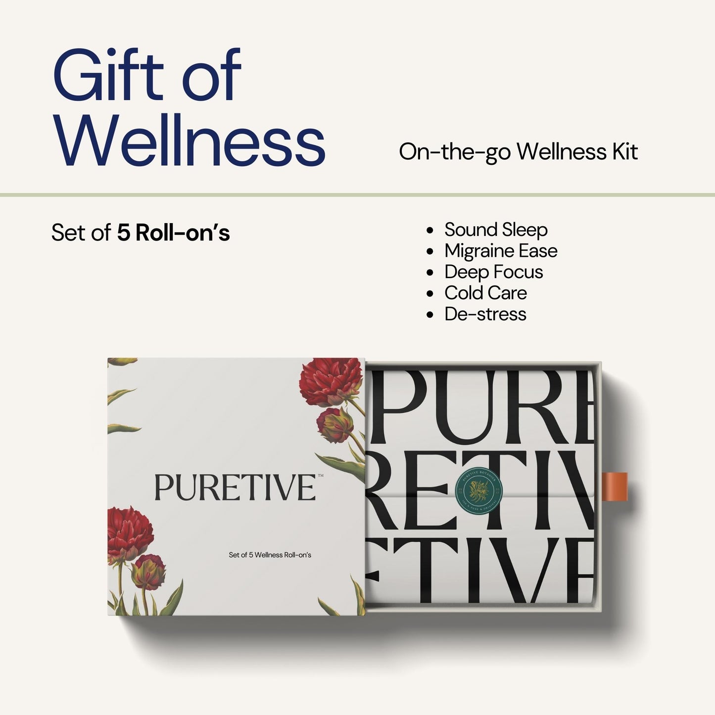 Gift of Wellness : Set of 5 Roll-on's