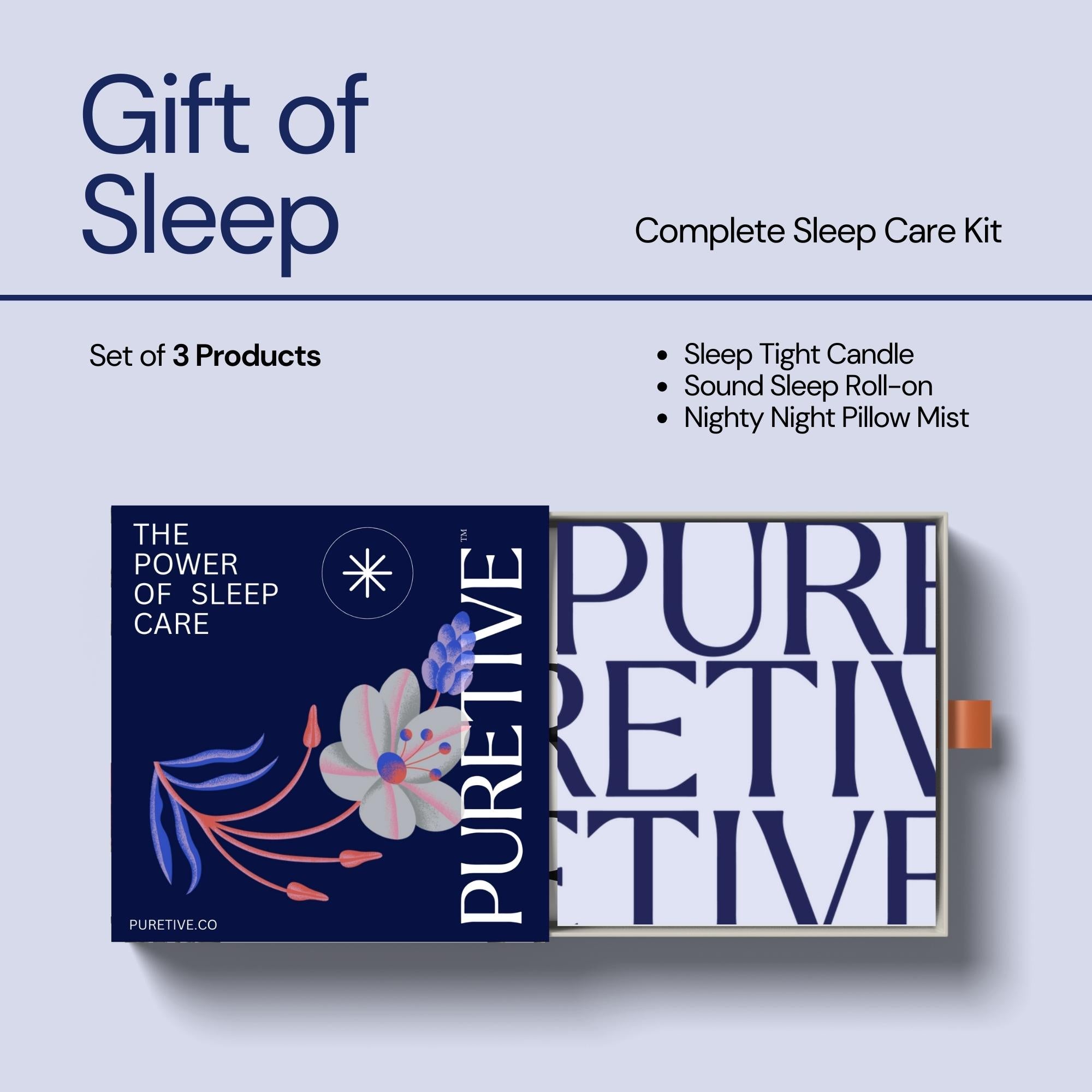 Gift of Sleep : Set of 3 Products