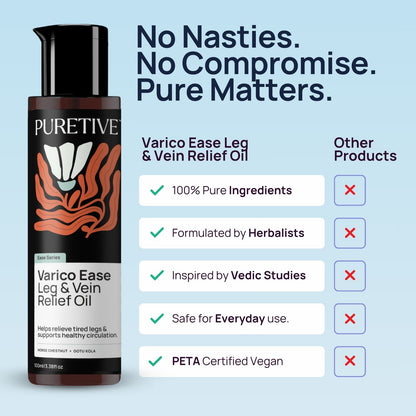 Varico Ease Leg & Vein Relief Oil
