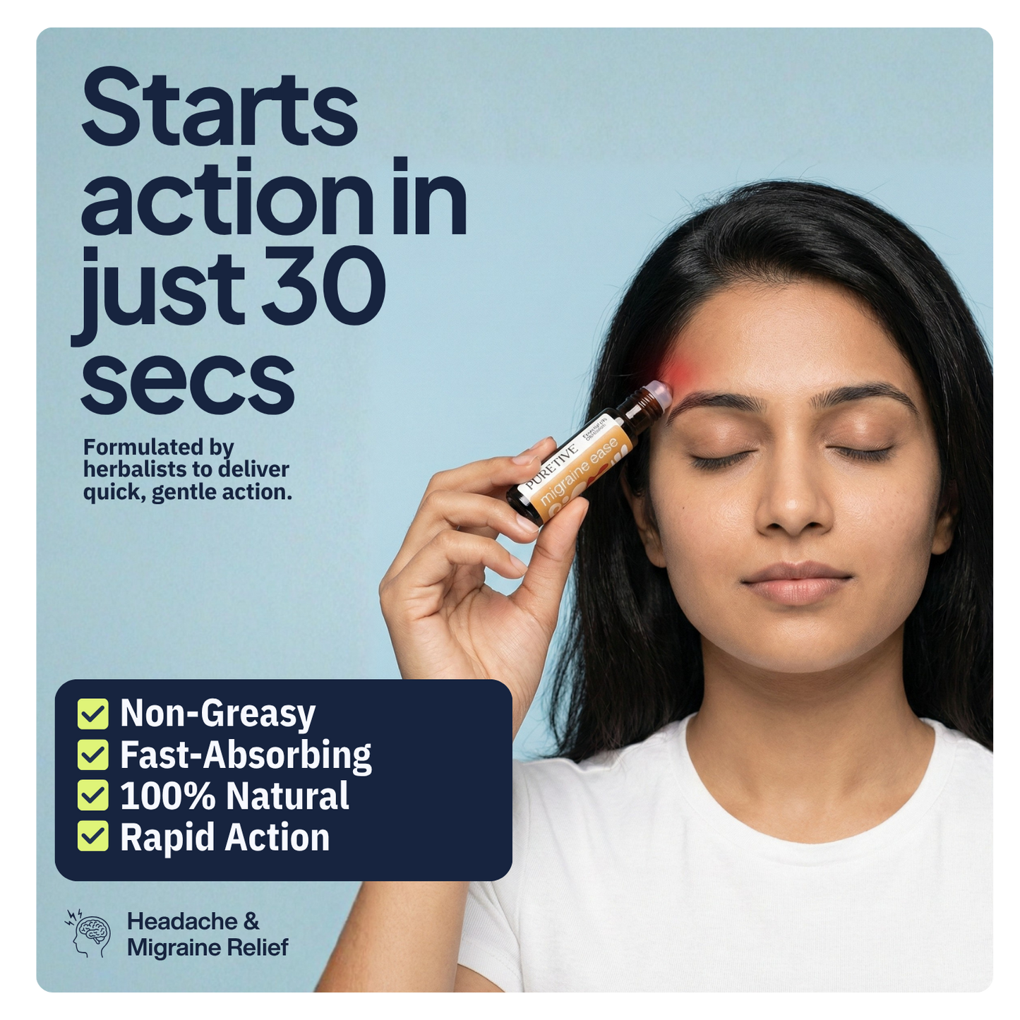 Migraine Ease Headache Roll On