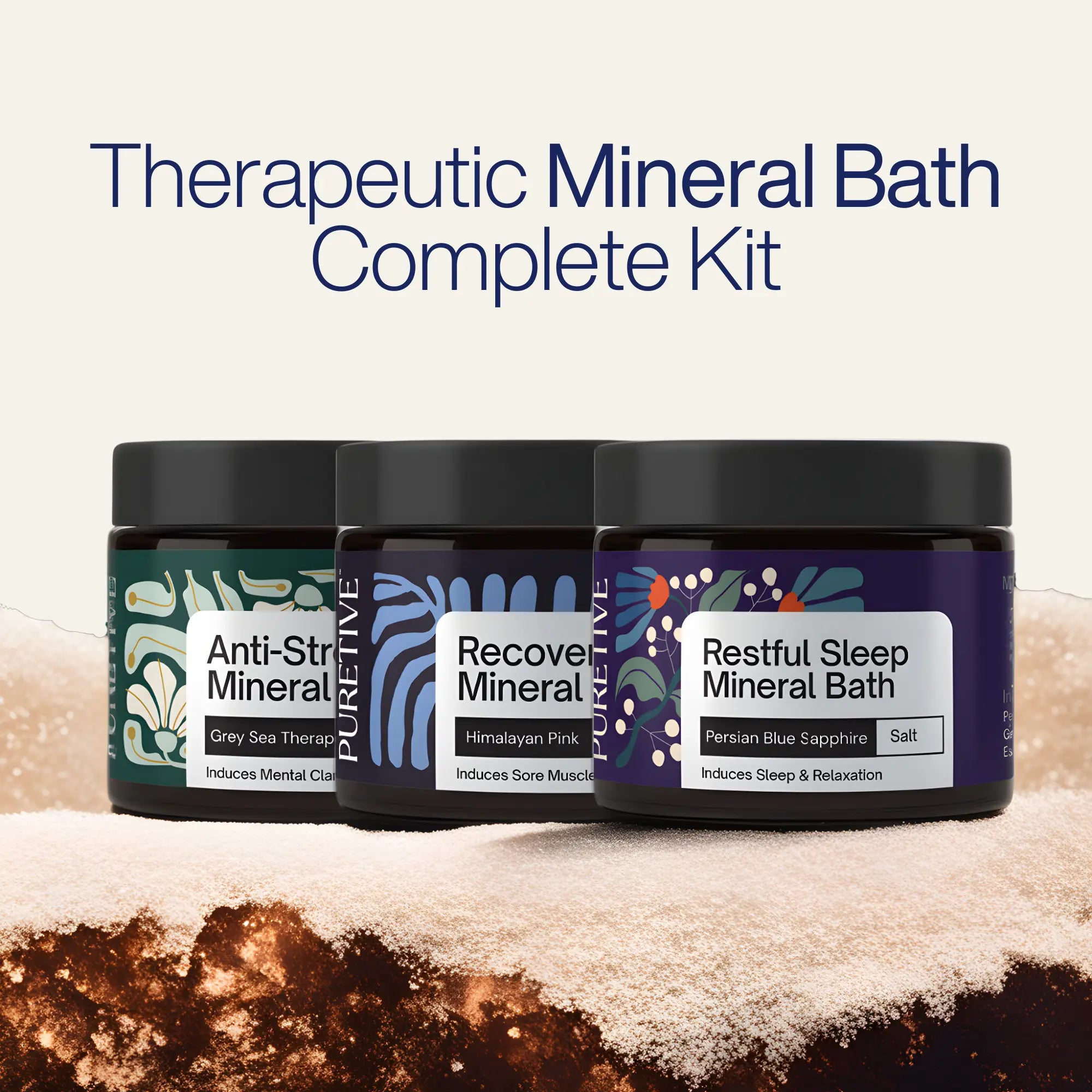 Therapeutic Mineral Bath Wellness Kit