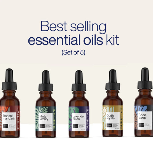 Best selling essential oils kit (Set of 5)