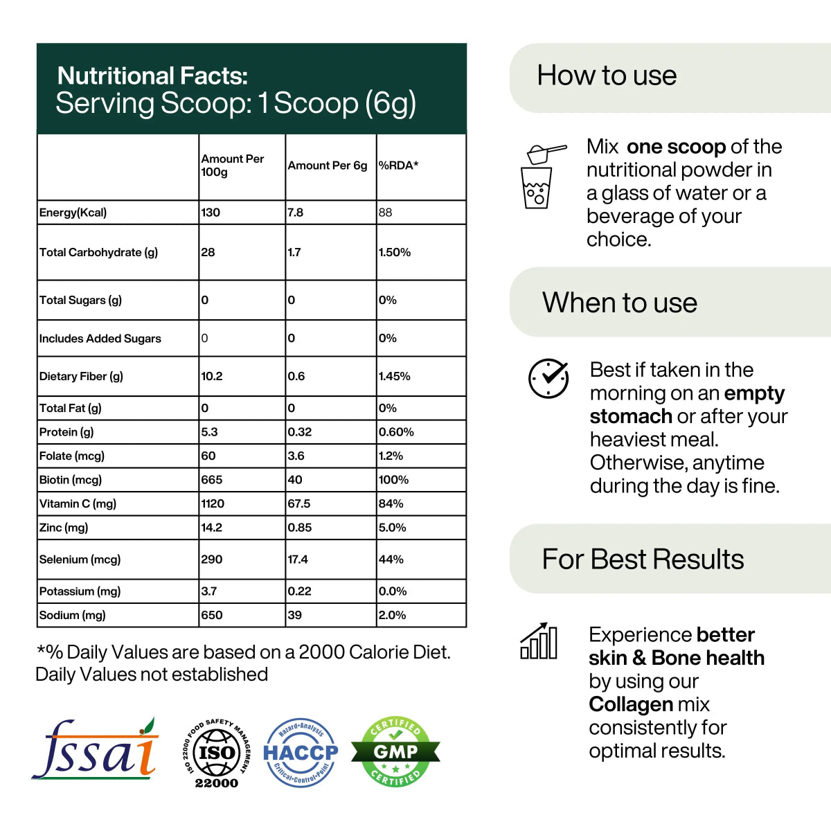 Daily Collagen Superfoods Mix - Puretive Botanics