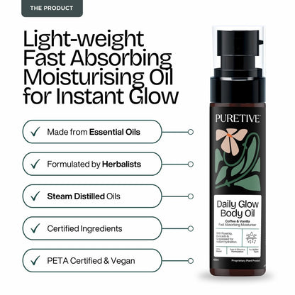 Daily Glow Body Oil - Puretive Botanics