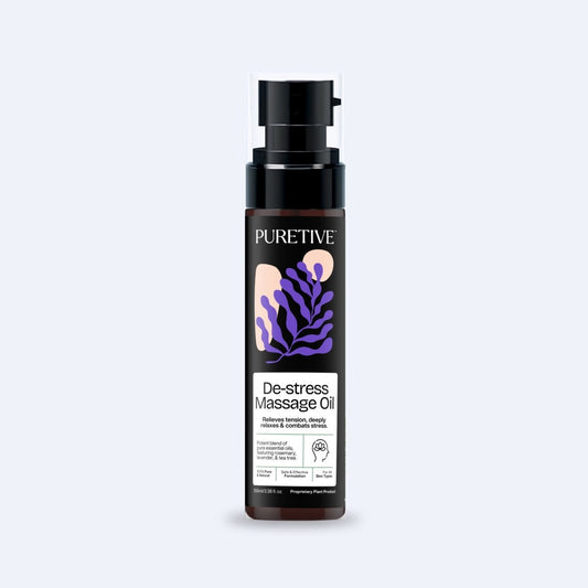 De - Stress Massage Oil - Puretive Botanics