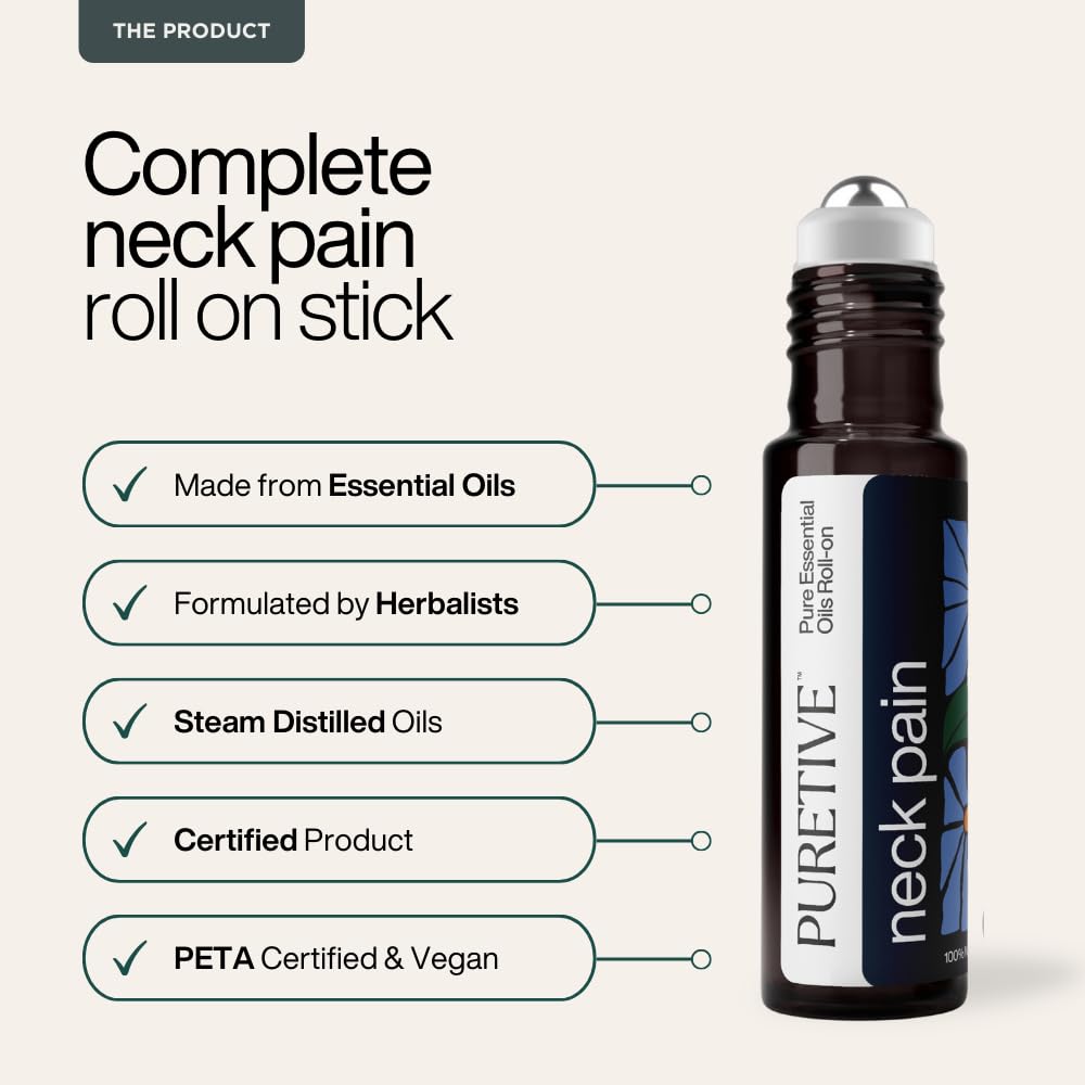 Neck pain roll on - Puretive Botanics