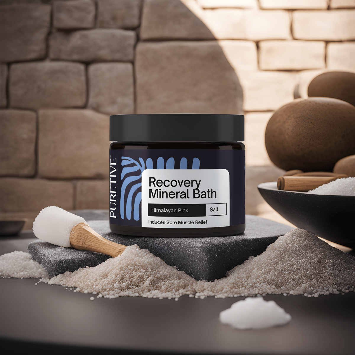 Recovery Mineral Bath Salt - Puretive Botanics