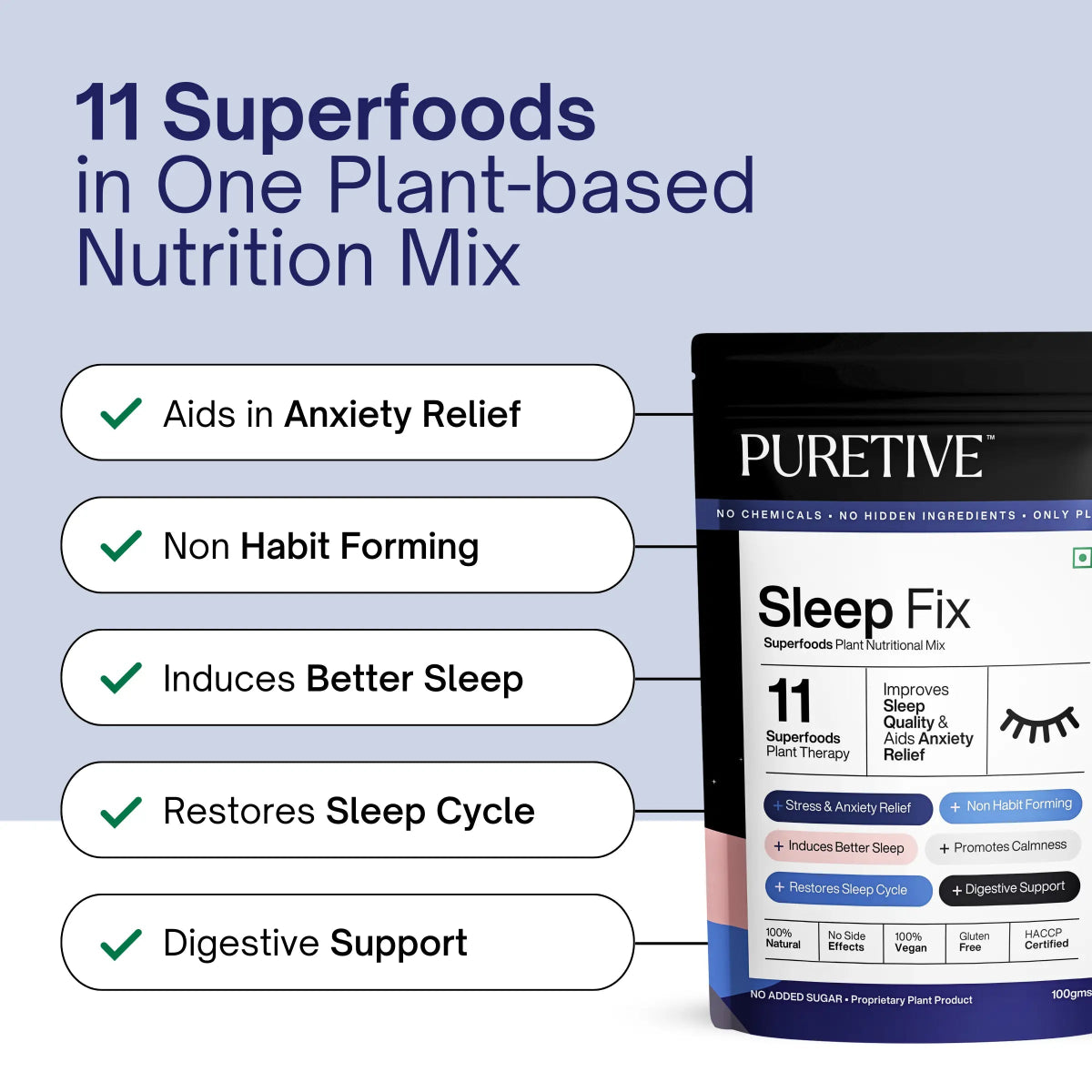 Sleep Fix Superfoods Mix - Puretive Botanics