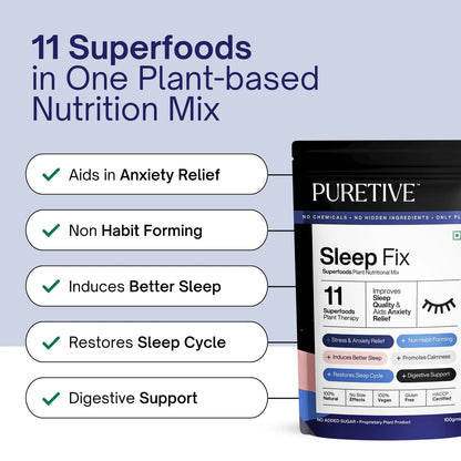 Sleep Fix Superfoods Mix - Puretive Botanics