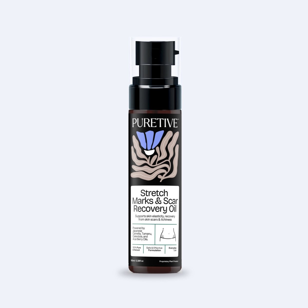 Stretch Marks & Scar Recovery Oil - Puretive Botanics